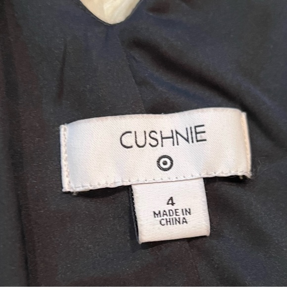 Cushnie x Target Asymmetrical Black Leopard Print Dress - Size 4 - Picture 5 of 6